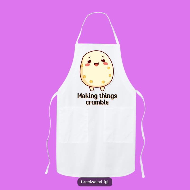 Funny Feta Cheese Apron: Proud Dairy Kitchen Fun Gift