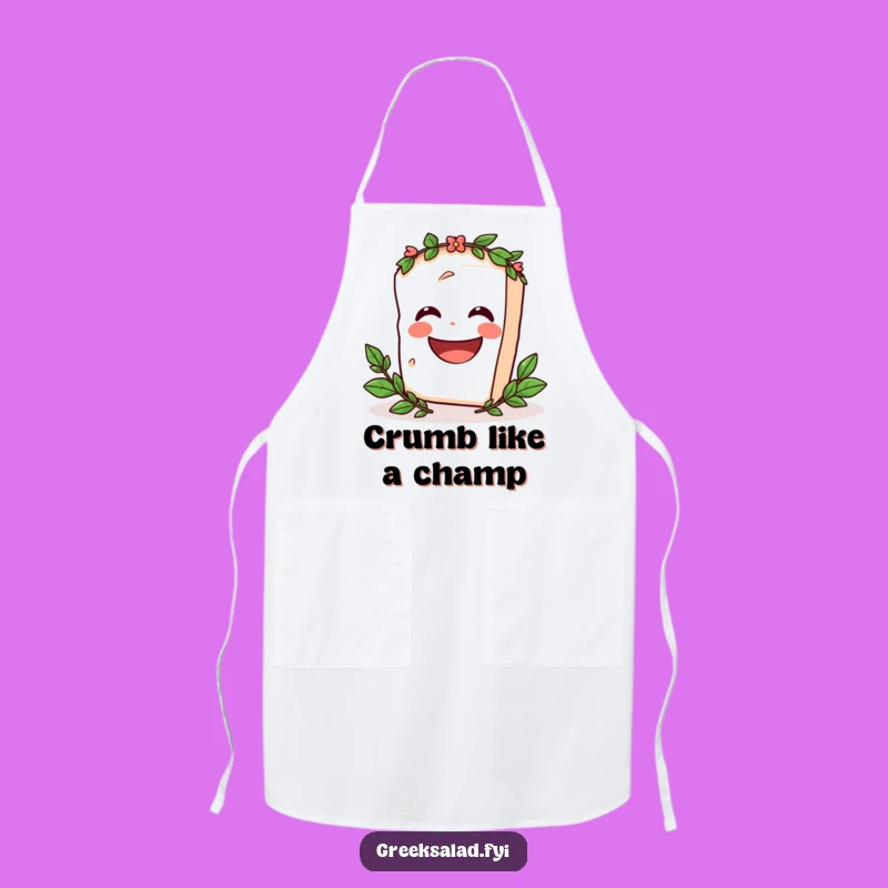 Funny Feta Spin Apron - Laughing Cheese Kitchen Wear, Perfect Funny Gift for Chefs