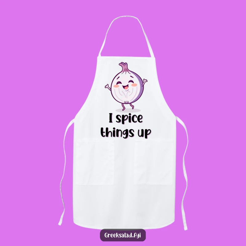 Funny Onion Slice Dancing Apron: Cook with Giggles in the Kitchen Hilariously