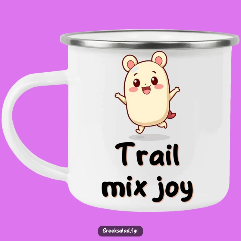 Funny Feta Cheese Hop Camping Mug: Durable Cheesy Joy, Perfect Humorous Gift