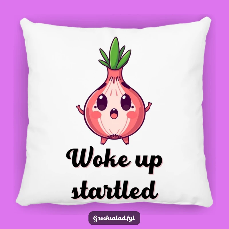 Funny Surprised Onion Pillow: Cozy Shocking Friend, Perfect Humorous Gift