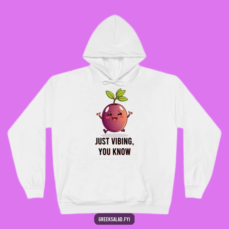 Funny Kalamata Olive Hoodie - Cozy Up with This Humorous Hop Design