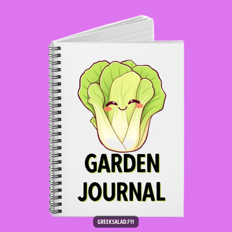 Funny Giggling Romaine Notebook: Write Down Your Thoughts with Veggie Fun