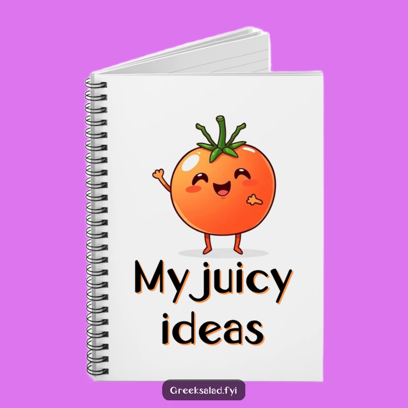 Funny Foodie Journal: Veggie Pals Tomato & Cucumber, Hilarious Gift
