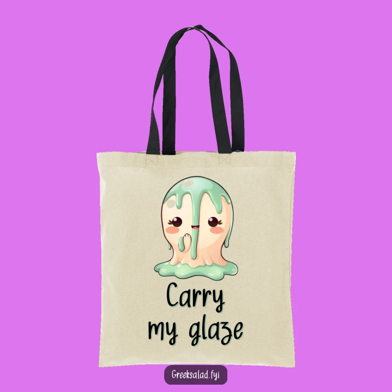 Funny Balsamic Glaze Tote Bag: Carry Your Style with Gourmet Flair